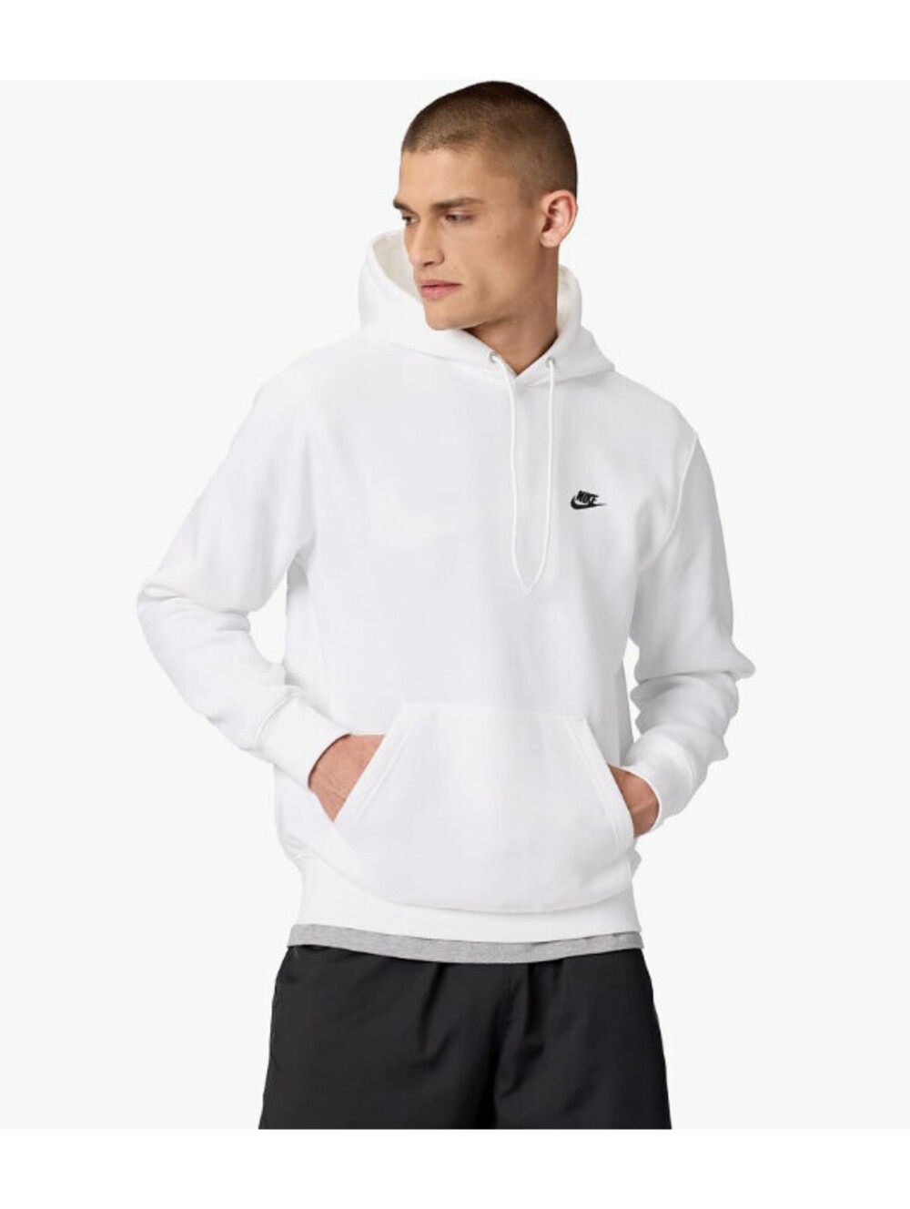 Nike Men's Club Pullover Fleece Hoodie Size M